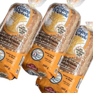 Image of Boulangerie St. Methode Multi-Cereal Bread 3-Pack - 3 x 500 Grams